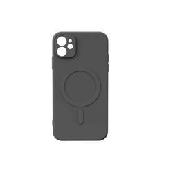 Yksinkertainen Color Mag -suojakuori iPhone 11:lle, musta