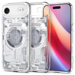 Spigen Ultra Hybrid Mag Magsafe -kotelo iPhone 17 Air Zero Onelle, valkoinen