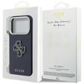 Guess HC PU FW RESIN LOGO SININEN suojakuori iPhone 17 Pro 6,3":lle