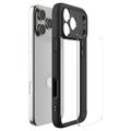 Spigen Ultra Hybrid -suojakuori iPhone 17 Prolle, mattamusta