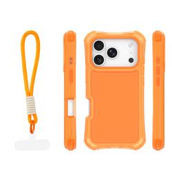 Safepop case with strap for iPhone 17 Pro Max 6,9" orange