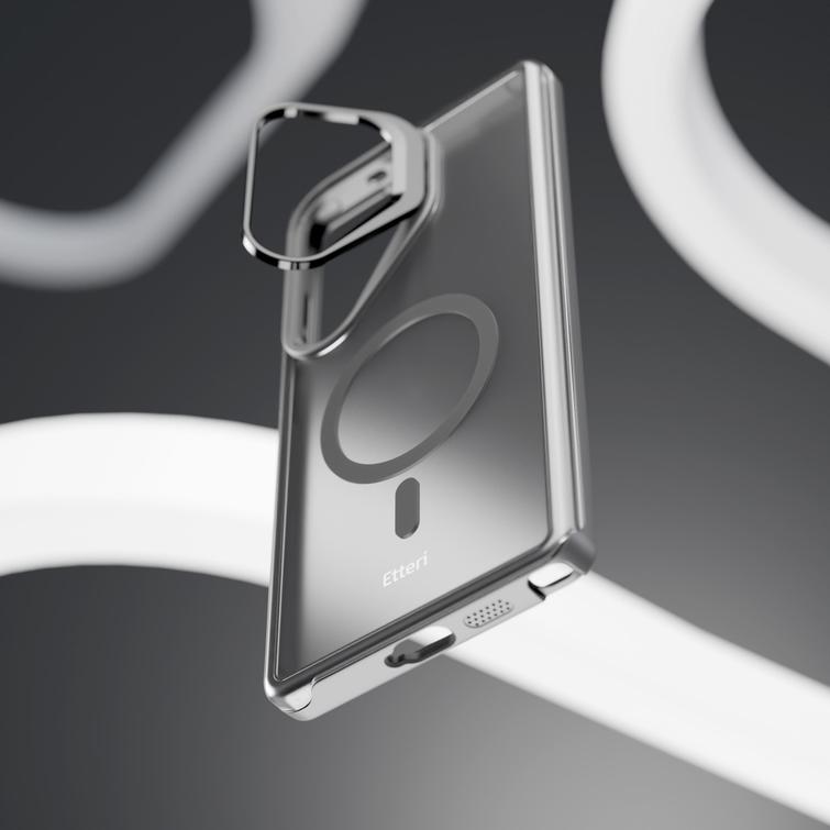 Etteri Morning Fog suojakuori Samsung S25 Ultra mustalle