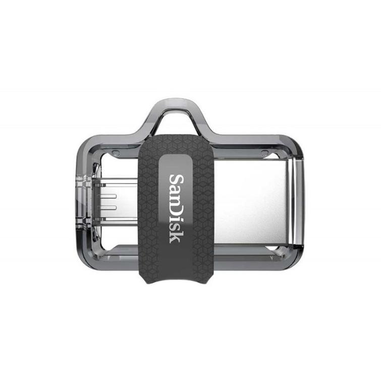 SanDisk-muistitikku 64 Gt USB 3.0 / USB 2.0 -kaksoisasema, 150 Mt/s