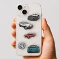 3D-tarra Nopeat autot, 5 kpl pakkaus