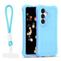 Safepop case with strap for Samsung Galaxy S24 / S25 blue