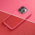 Etteri Silicone case for iPhone 12 / 12 Pro 6,1" raspberry