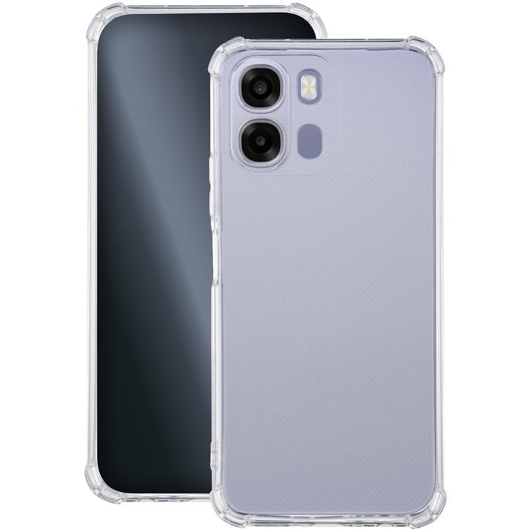 Anti Shock 1,5 mm suojakuori Oppo A6 4G / A6 5G / A6X 4G / A6X 5G / A6S 4G / A6S 5G Global -puhelimelle läpinäkyvä