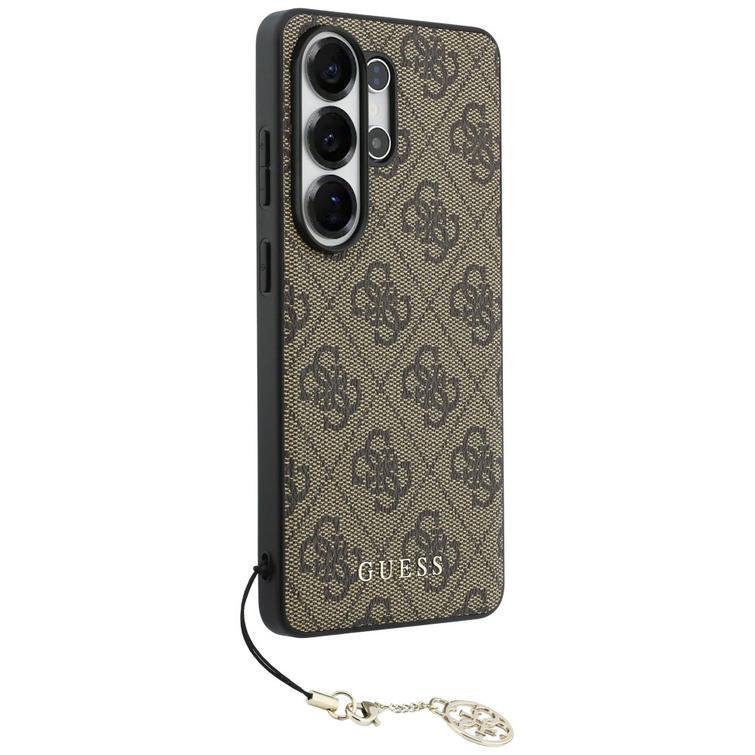 Guess case 4G Classic Logo Charm MagSafe for Samsung Galaxy S26 Ultra brown
