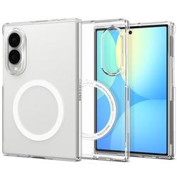 Spigen Airsking MagSafe-kotelo Samsung Galaxy Z Fold 8 valko-läpinäkyvä