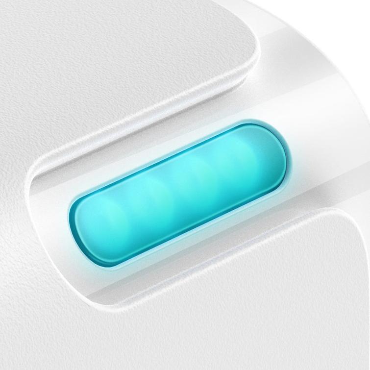 Baseus-seinälaturi GaN5 Pro PD 140W 2x USB-C 1x USB valkoinen + USB-C - USB-C 240W -kaapeli