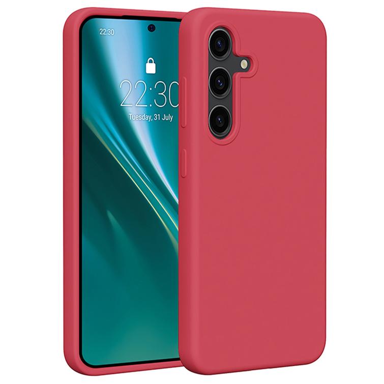 Etteri silikonikotelo Samsung Galaxy S24 vadelmalle