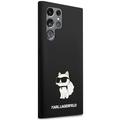 Karl Lagerfeld case for Samsung Galaxy S24 Ultra KLHCS24LSNCHBCK black HC SILICONE NFT CHOUPETTE
