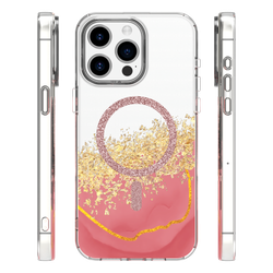 Epoxy Mag case for iPhone 14 Pro 6,1" pink