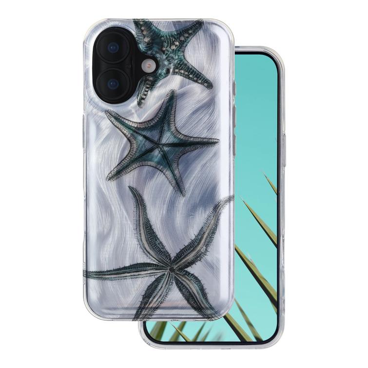 Ultra Trendy Summer case for iPhone 17 6,3" starfish
