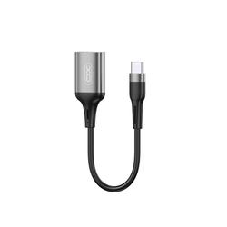XO-sovitin OTG NB201 USB - USB-C musta