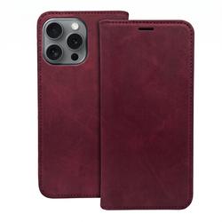 Smart Suede case for Honor 600 / Honor 600 Pro maroon