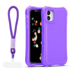 Safepop case with strap for iPhone 11 purple
