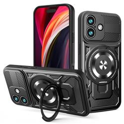 Defender Armor Mag -suojakuori iPhone 17 6,3":lle, musta