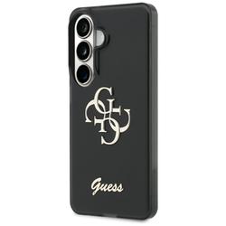 Guess case IML Big Metal 4G Script for Samsung Galaxy S26 black
