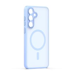 Mag Matt case for Samsung Galaxy S26 Plus light blue camera protection