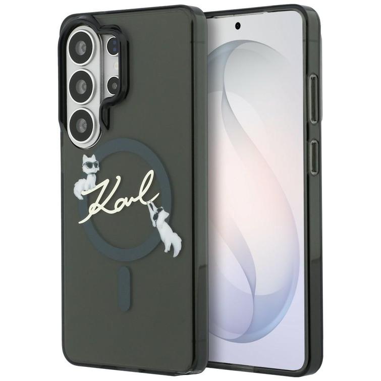 Karl Lagerfeld case IML KC Script MagSafe for Samsung Galaxy S26 Ultra black