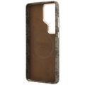 Guess case 4G Script MagSafe for Samsung Galaxy S26 Ultra brown