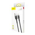 Baseus cable Cafule USB - microUSB 2,0 m 1,5A gray-black