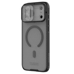NILLKIN CAMSHIELD PRO MAGNETIC IPHONE 17 PRO MAX / IPHONE 18 PRO MAX, L&Auml;PIN&Auml;KYV&Auml; MUSTA