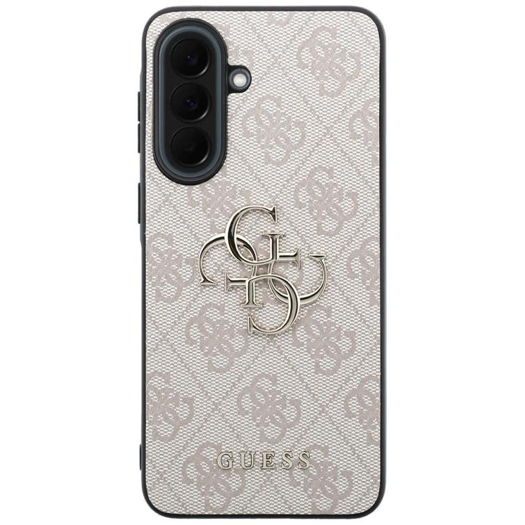 Guess HC PU 4G Big Logo case for Samsung Galaxy A37 pink