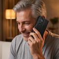 Smart Luxe nahkakotelo Honor 400 Lite -puhelimelle, musta
