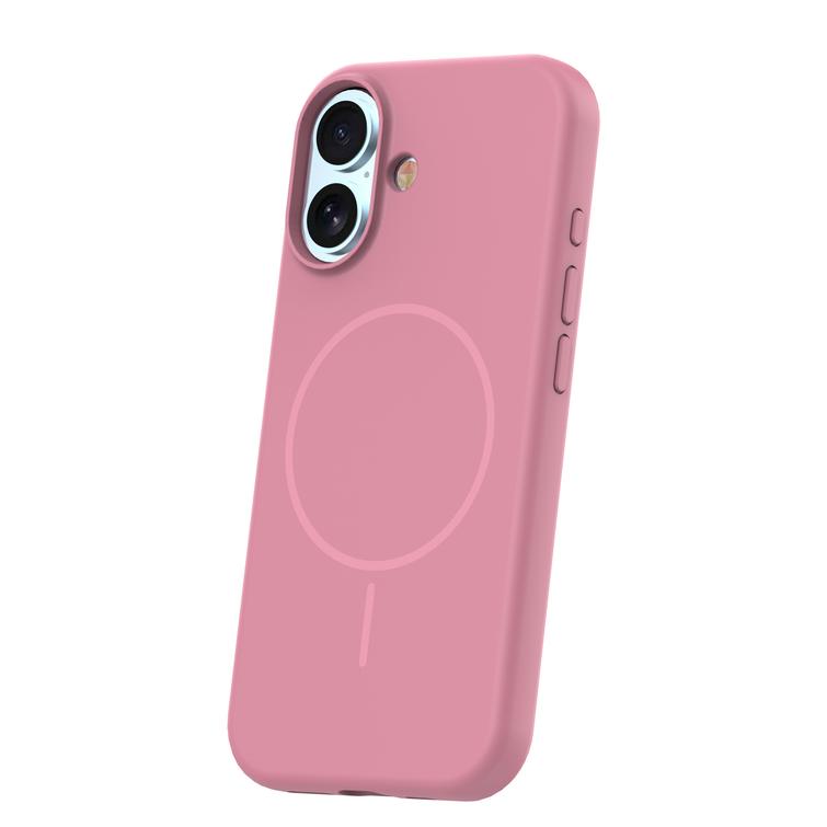 Silicone Thin Mag case for iPhone 17 / 18 6,3" rose