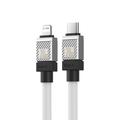 Baseus CoolPlay USB-C - Lightning-kaapeli 1m 20W valkoinen