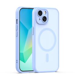 Mag Matt case for iPhone 13 6,1" light blue camera protection
