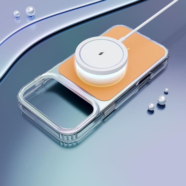Etteri Hidden Pearl case for iPhone 17 Pro Max 6,9" orange