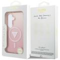 Guess case IML Gradient Triangle MagSafe for Samsung Galaxy S26 pink