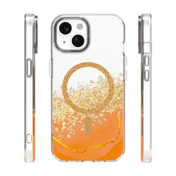 Epoxy Mag case for iPhone 13 / 14 6,1" orange