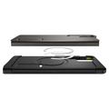 Spigen Tough Armor MagSafe -suojakuori Samsung Galaxy S25 Ultralle, asemetallin v&auml;rinen