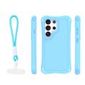 Safepop case with strap for Samsung Galaxy S26 Ultra blue