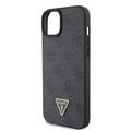 Guess case for iPhone 15 Plus 6,7" GUHCP15MP4TDSCPK black hardcase Crossbody 4G Metal Logo