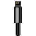 Baseus-kaapeli Volframi USB - Lightning 2,0m 2,4A musta