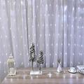 LED CURTAIN (120 LAMPS) 1,5M x1,5M COLD WHITE