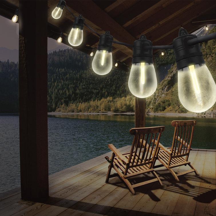 Forever Light LED-aurinkopaneeliköynnös SUNARI FLS-60 7,5m 10 lamppua IP44