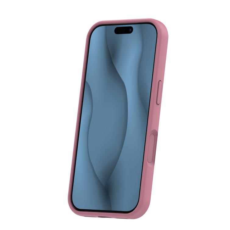 Silicone Thin Mag case for iPhone 17 / 18 6,3" rose