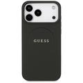 Etui Guess Grained Ring MagSafe do&nbsp; &nbsp; &nbsp; &nbsp;iPhone 17 Pro Max czarny
