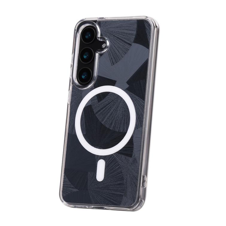 Flash Mag -suojakuori Samsung Galaxy S24 / S25:lle, musta