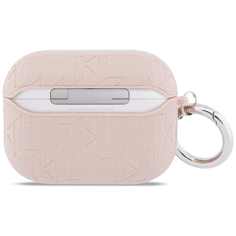 Karl Lagerfeld Monogram Choupette Head case for AirPods Pro 3 pink