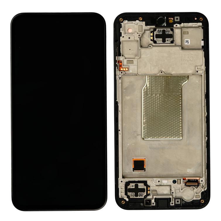 LCD + touch panel Samsung M35 5G original with frame