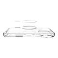 Spigen Ultra Hybrid Mag Magsafe -kotelo iPhone 17 Prolle, huurteenvalkoinen