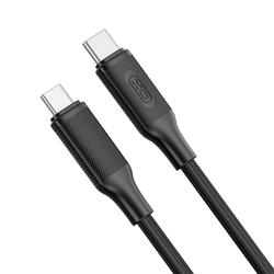 XO-kaapeli NB-Q265B PD USB-C - USB-C 1,0m 60W musta