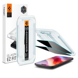 Spigen karkaistusta lasista valmistettu Glas.Tr &rdquo;Ez Fit&rdquo; 2-pakkaus iPhone 17 Airille, yksityisyyden suojaamiseksi